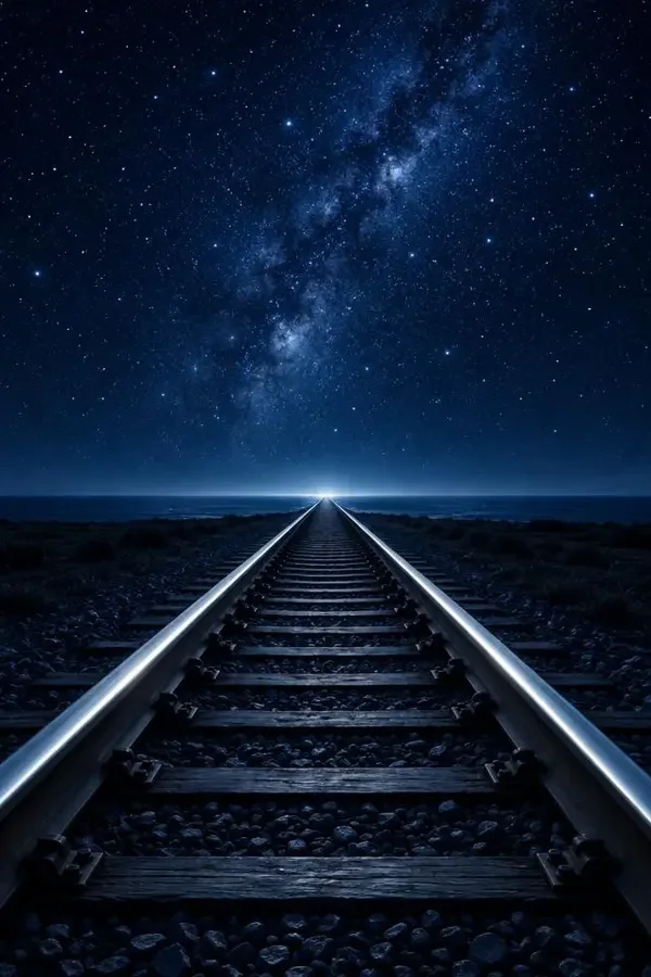 铁轨上的星空（Stars on the Rails）影片海报，2026 年欧美电影剧情、公路作品