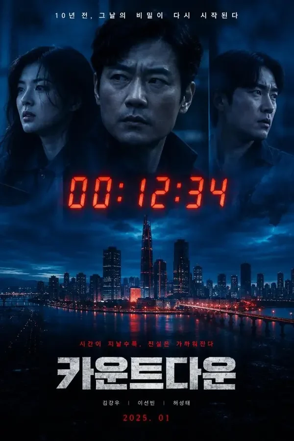 零点之后没有明天（No Tomorrow After Zero）影片海报，2026 年日韩电影惊悚、科幻作品